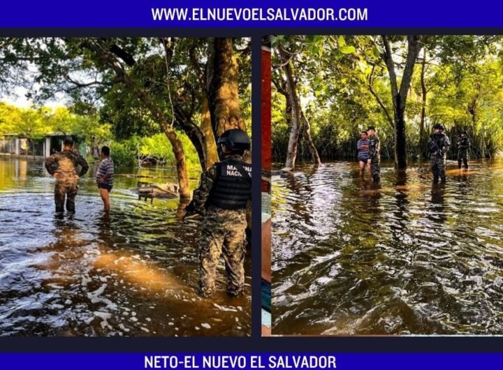 Oleaje incrementado provoca inundaciones en viviendas del cantón Cangrejera, en La Libertad