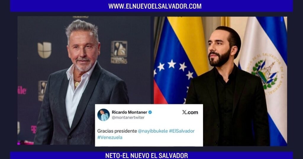 Ricardo Montaner agradece a Nayib Bukele por la ayuda humanitaria enviada a Venezuela 2 Ricardo Montaner agradece a Nayib Bukele por la ayuda humanitaria enviada a Venezuela