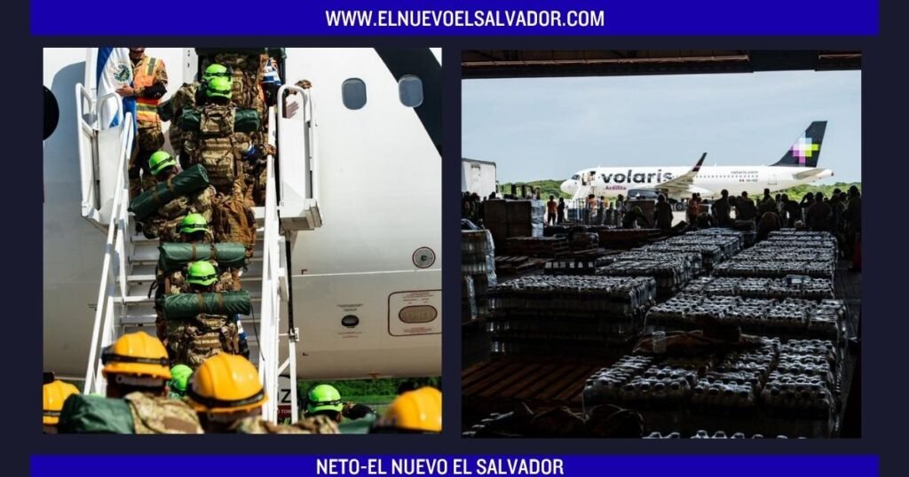 El Salvador envía 300 rescatistas y 50 toneladas de ayuda humanitaria a Venezuela