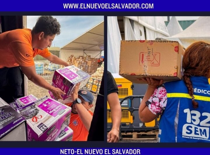 Misión humanitaria de El Salvador continúa entregando ayuda a familias afectadas por los terremotos en Venezuela