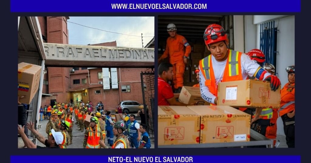 Misión humanitaria de El Salvador continúa entregando ayuda a familias afectadas por los terremotos en Venezuela 2 Misión humanitaria de El Salvador continúa entregando ayuda a familias afectadas por los terremotos en Venezuela