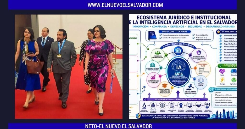 El Salvador expone su estrategia de inteligencia artificial en diálogo mundial de la ONU en Suiza