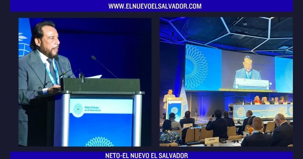 El Salvador expone su estrategia de inteligencia artificial en diálogo mundial de la ONU en Suiza 2 El Salvador expone su estrategia de inteligencia artificial en diálogo mundial de la ONU en Suiza