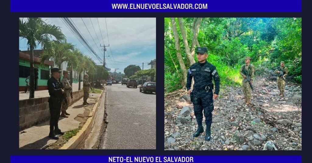 PNC y Fuerza Armada refuerzan patrullajes de seguridad en distintos sectores de Santa Ana 2 PNC y Fuerza Armada refuerzan patrullajes de seguridad en distintos sectores de Santa Ana