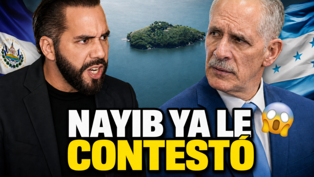 Nayib Bukele responde a Nasry Asfura por la Isla Conejo