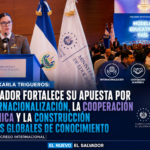La ministra Karla Trigueros participa en un congreso sobre internacionalización educativa.