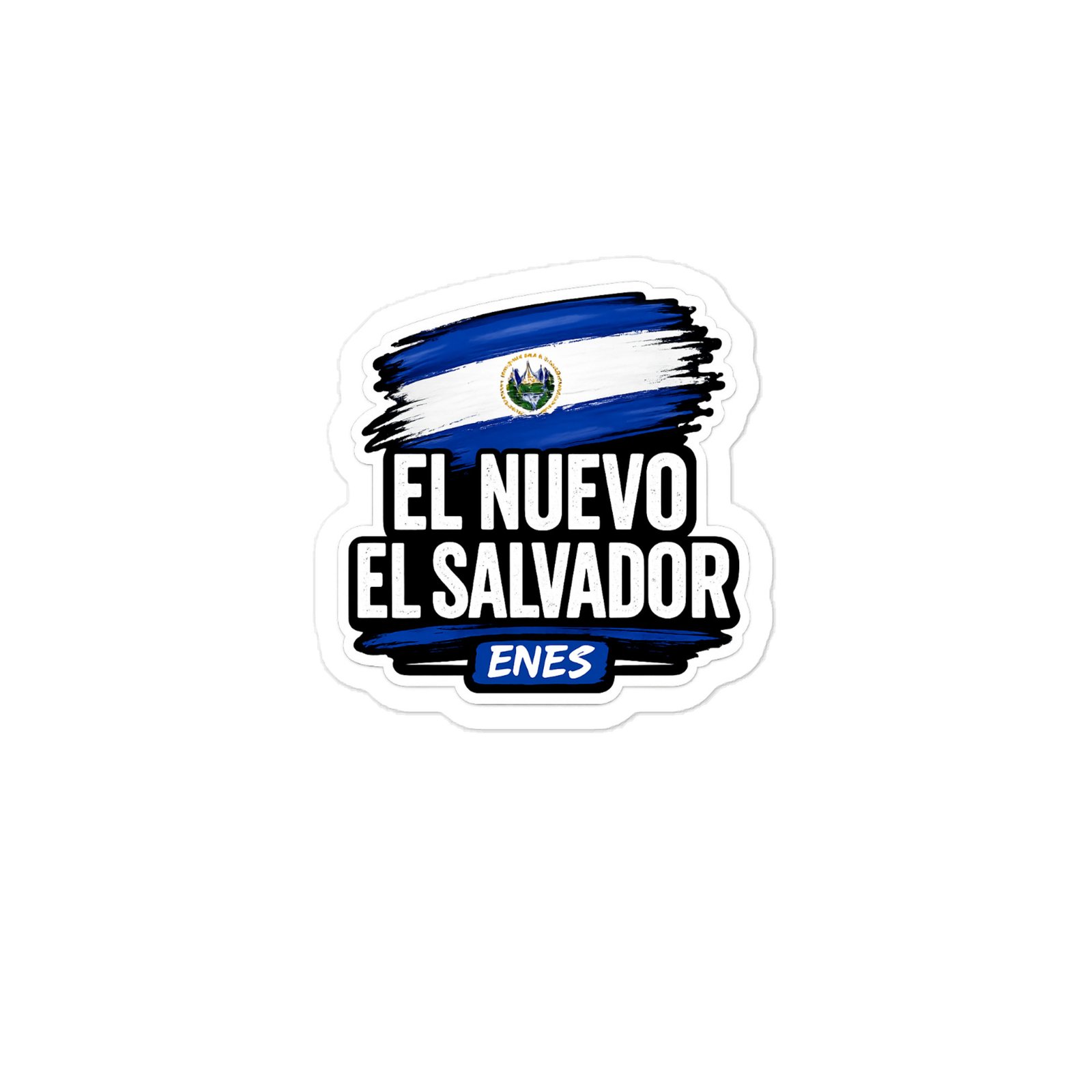 Sticker Oficial El Nuevo El Salvador – ENES 2 Sticker Oficial El Nuevo El Salvador – ENES - Image 2