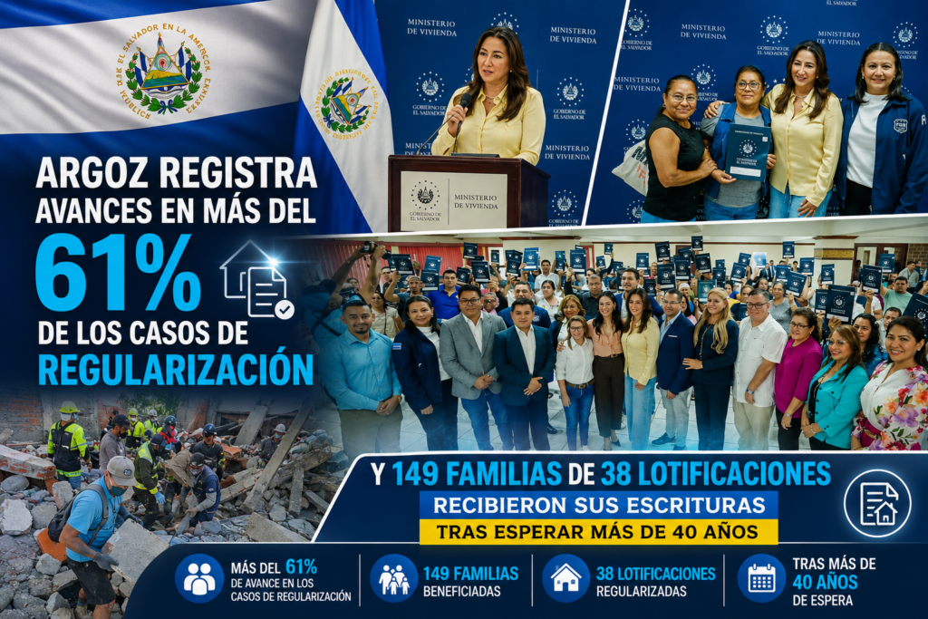 Argoz entrega 149 escrituras a familias de lotificaciones