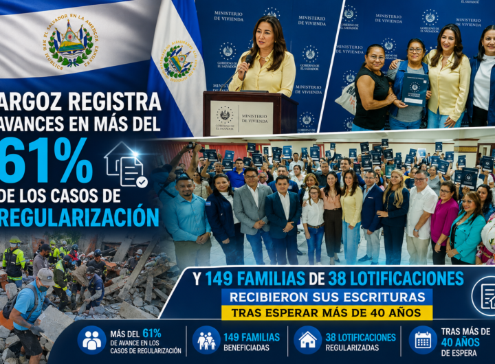 Argoz entrega 149 escrituras a familias de lotificaciones