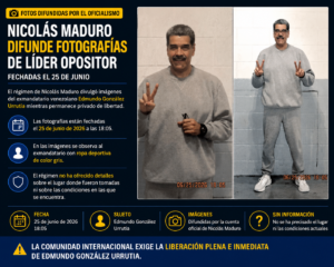 Nicolás Maduro en fotografías difundidas desde prisión