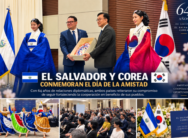 El Salvador y Corea celebran el Día de la Amistad