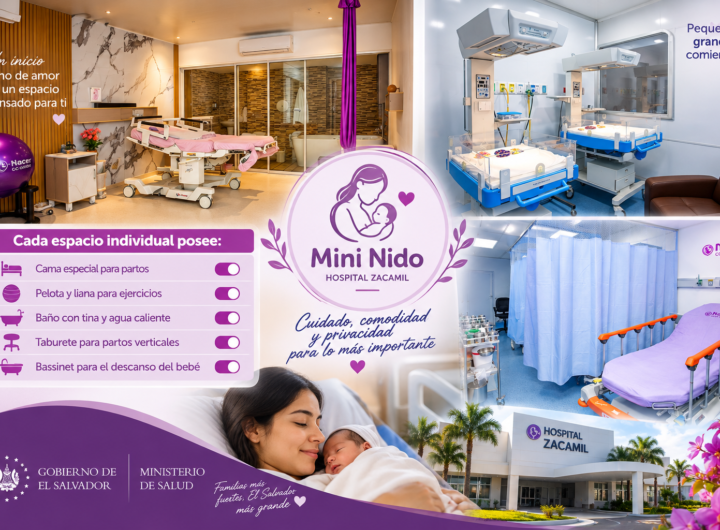 Mini Nido del Hospital Zacamil para madres y bebés