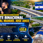 Puente Binacional General Manuel José Arce sobre el río Paz entre El Salvador y Guatemala