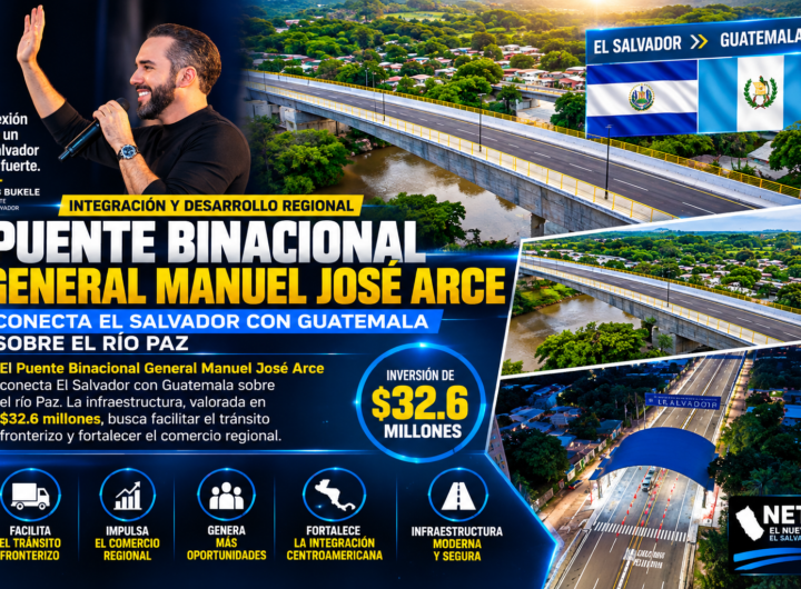 Puente Binacional General Manuel José Arce sobre el río Paz entre El Salvador y Guatemala